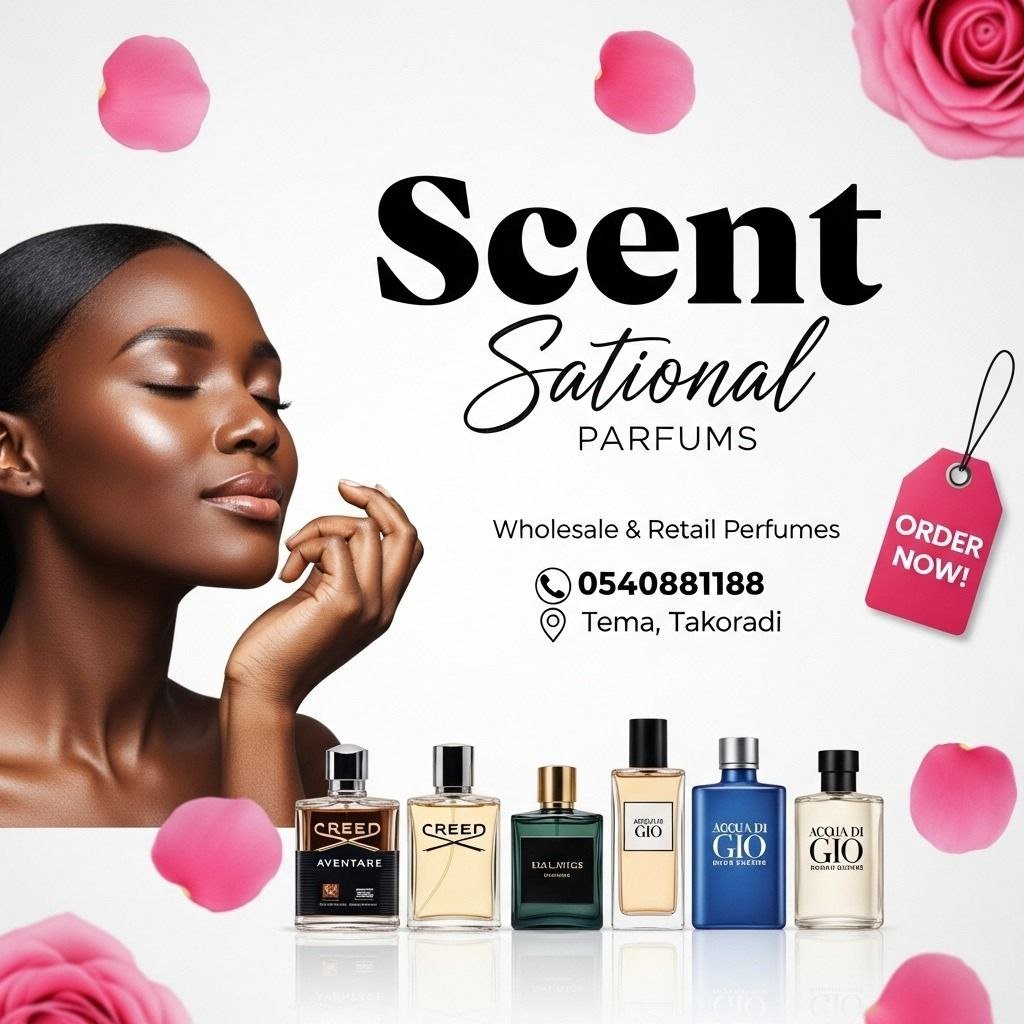 Présentation produit parfum haut de gamme